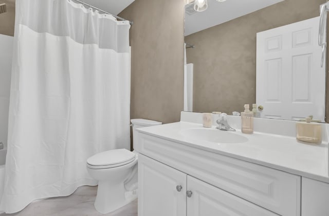 117 Red Leaf Blvd, Moncks Corner, SC 29461 - full bath with toilet, vanity, and shower / bath combo with shower curtain