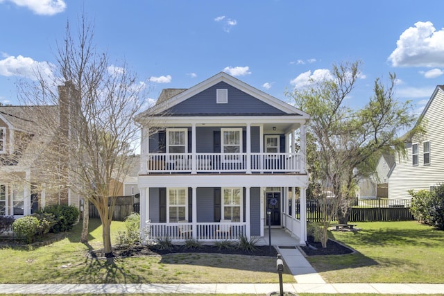 117 Red Leaf Blvd, Moncks Corner, SC 29461 - greek revival house with covered porch and a balcony