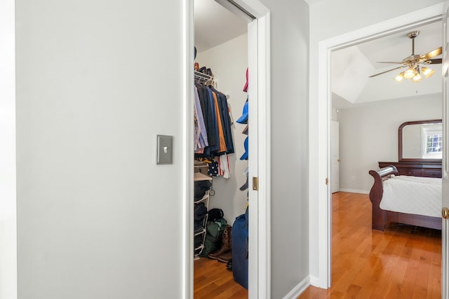 view of closet