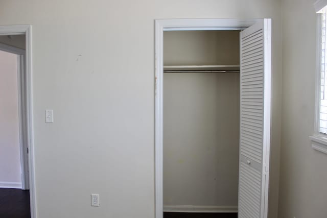 view of closet