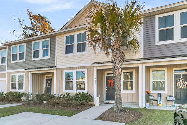 view of townhome / multi-family property