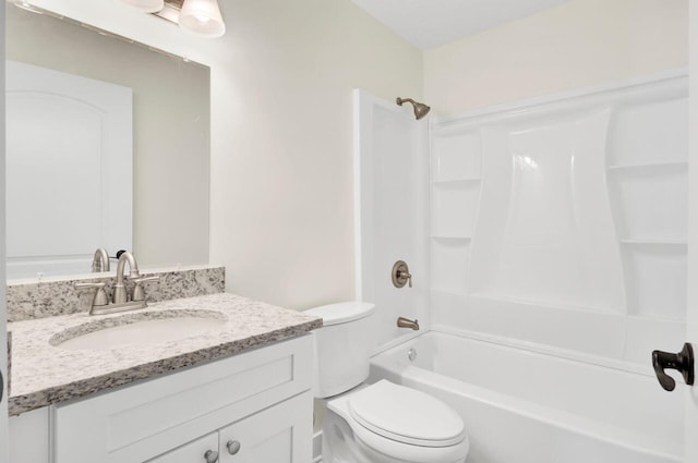 8612 Delhi Rd, North Charleston, SC 29406 - full bath with toilet, vanity, and shower / washtub combination