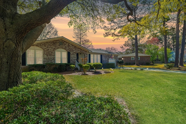 115 Clubhouse Rd, Summerville, SC 29483 - view of front of property with a front yard and brick siding