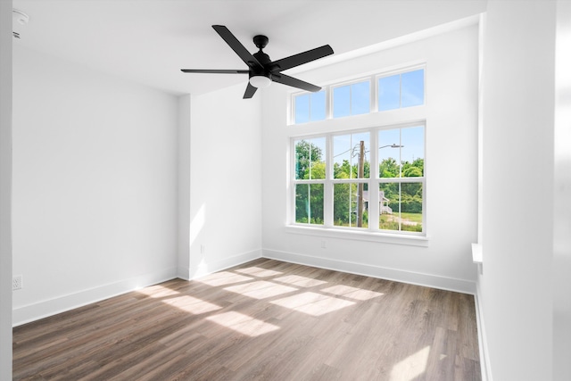 1076 Williams Rd, Charleston, SC 29412 - empty room with plenty of natural light, wood finished floors, and baseboards