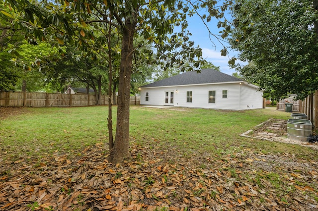 view of rear view of property