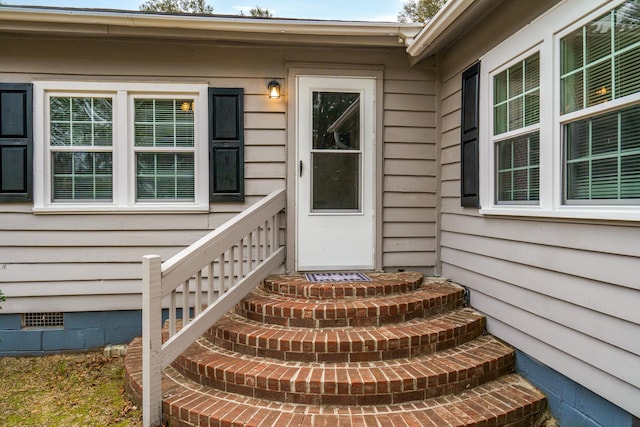 view of property entrance