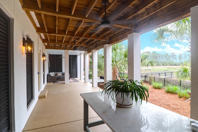 2128 Breezy Point Dr, Mount Pleasant, SC 29466 - view of patio / terrace featuring fence