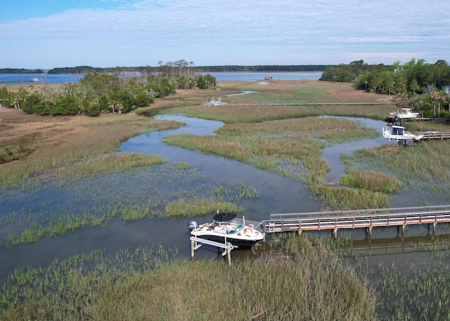 2128 Breezy Point Dr, Mount Pleasant, SC 29466 - aerial view of a nearby body of water