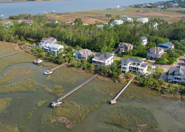 2128 Breezy Point Dr, Mount Pleasant, SC 29466 - drone / aerial view of a large body of water