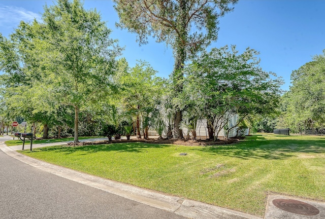 2701 Fountainhead Way, Mount Pleasant, SC 29466 - view of front of property with a front lawn