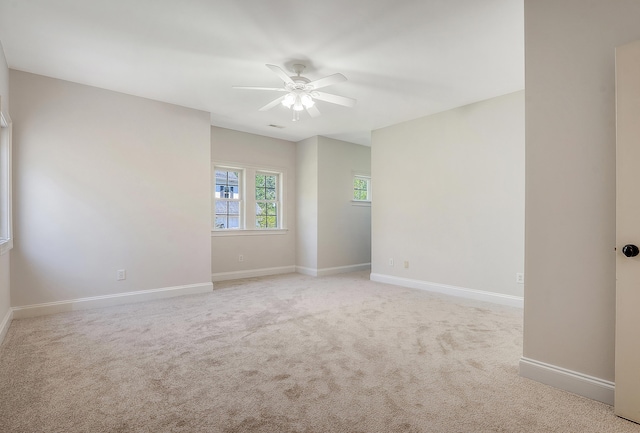 2701 Fountainhead Way, Mount Pleasant, SC 29466 - carpeted empty room featuring a ceiling fan and baseboards