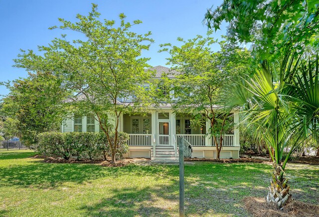 2701 Fountainhead Way, Mount Pleasant, SC 29466 - view of front facade with a front yard and a shingled roof