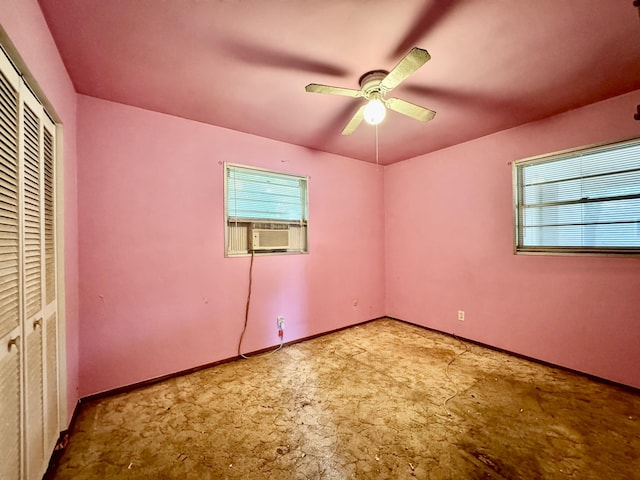 524 Kell Pl, Charleston, SC 29412 - unfurnished bedroom with a closet and a ceiling fan