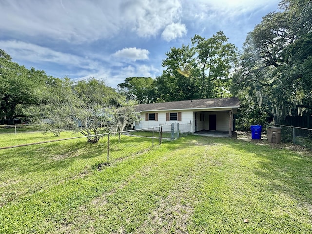 524 Kell Pl, Charleston, SC 29412 - rear view of property featuring an attached carport