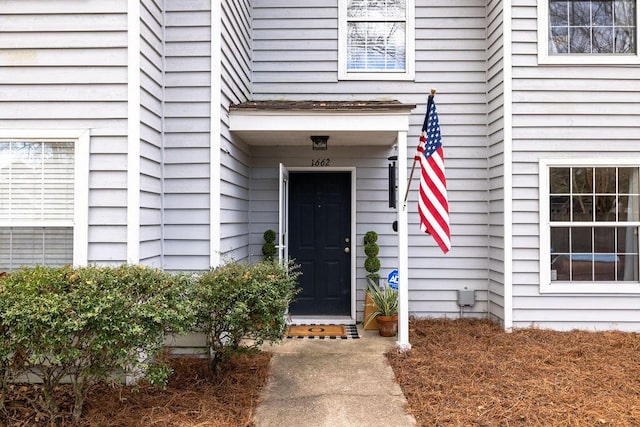 view of property entrance