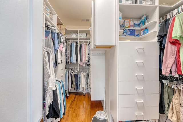 1308 Divot Ct, Mount Pleasant, SC 29466 - walk in closet featuring light wood-type flooring