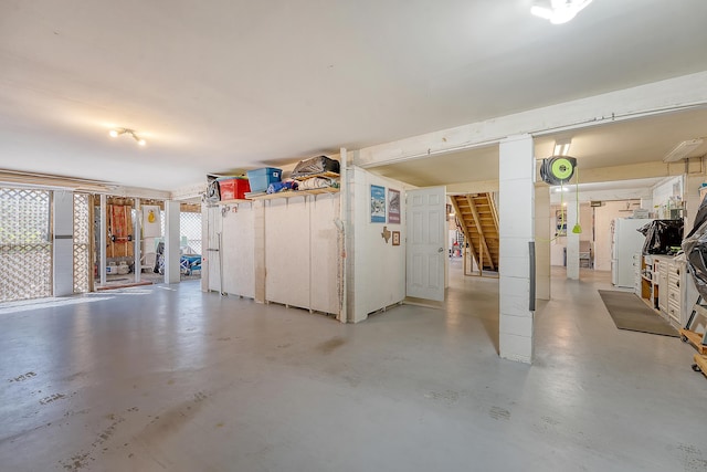 1308 Divot Ct, Mount Pleasant, SC 29466 - garage featuring freestanding refrigerator