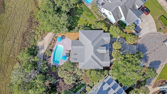 1308 Divot Ct, Mount Pleasant, SC 29466 - drone / aerial view of a pool