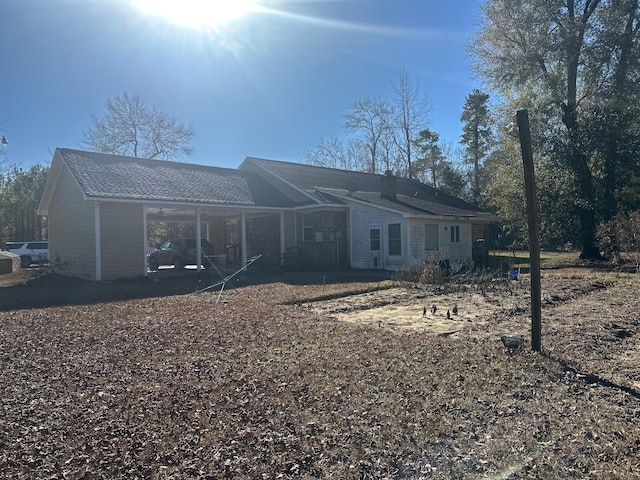 view of back of house