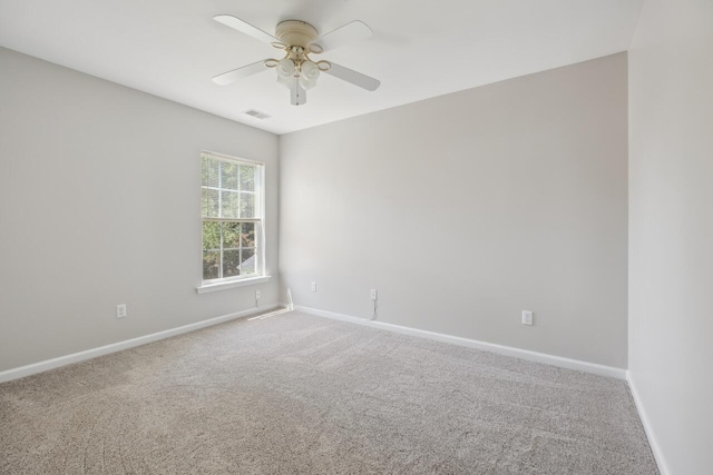 7511 Hawks Cir, Hanahan, SC 29410 - empty room with carpet floors and a ceiling fan