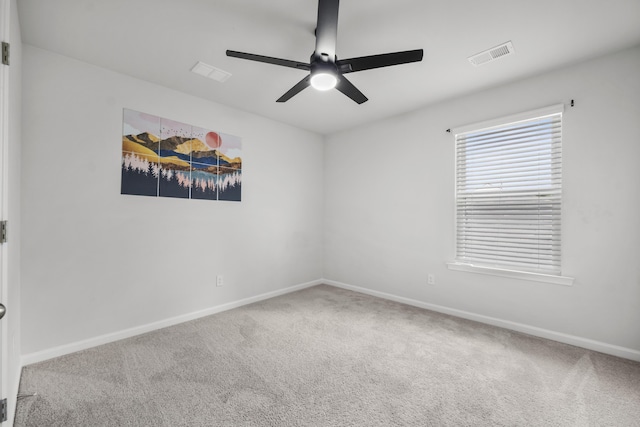 1032 Peridote Way, Ladson, SC 29456 - carpeted spare room with a ceiling fan and baseboards