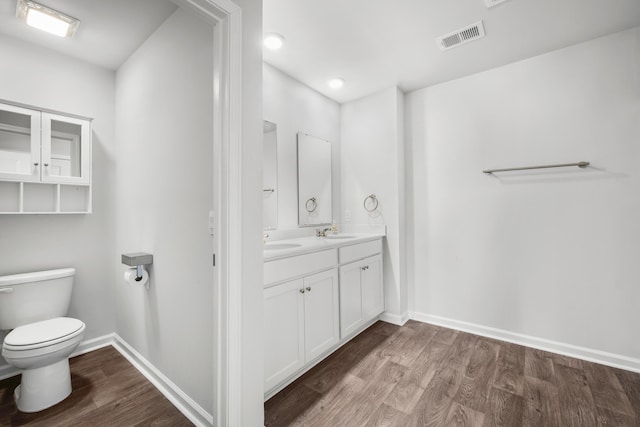 1032 Peridote Way, Ladson, SC 29456 - full bath featuring double vanity, wood finished floors, and recessed lighting