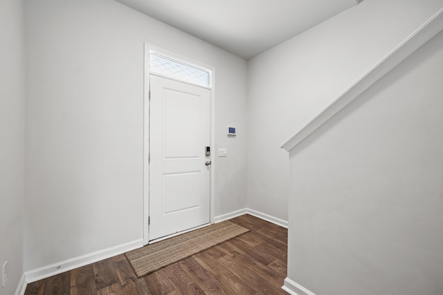 1032 Peridote Way, Ladson, SC 29456 - foyer featuring dark wood-style flooring and baseboards