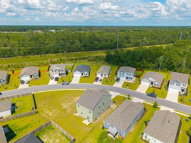1032 Peridote Way, Ladson, SC 29456 - aerial view of residential area with a forest