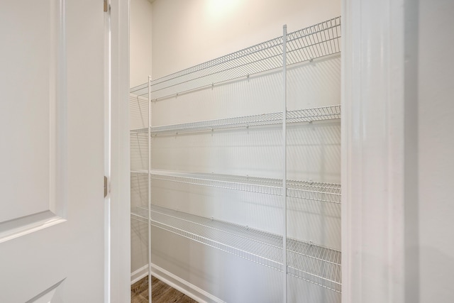 view of pantry