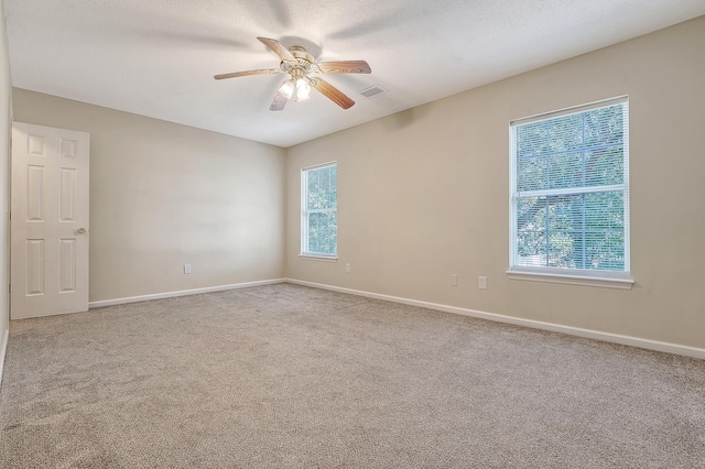 1308 Wild Olive Dr, Mount Pleasant, SC 29464 - carpeted spare room featuring a ceiling fan and baseboards