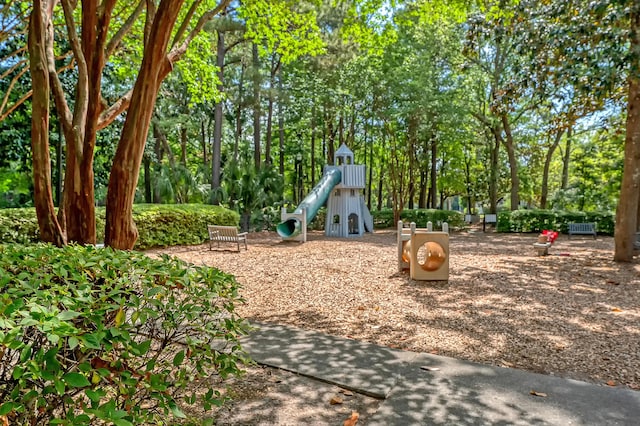 1308 Wild Olive Dr, Mount Pleasant, SC 29464 - community jungle gym with view of scattered trees