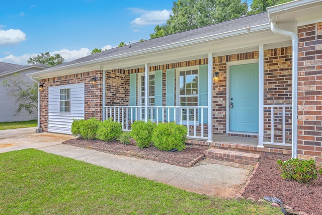 2534 Flamingo Dr, Charleston, SC 29414 - entrance to property with a porch and brick siding
