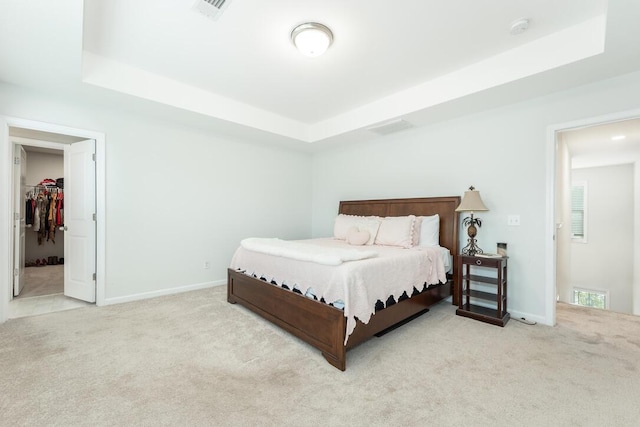 297 Red Leaf Blvd, Moncks Corner, SC 29461 - bedroom featuring a raised ceiling, carpet floors, and baseboards