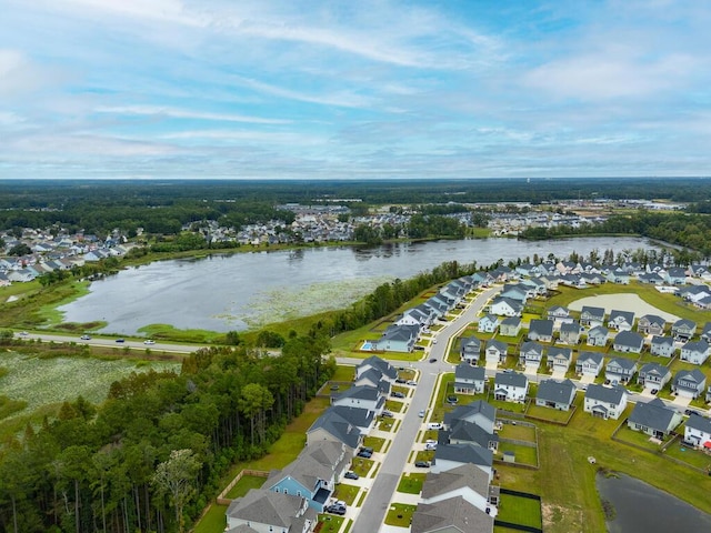 297 Red Leaf Blvd, Moncks Corner, SC 29461 - aerial overview of property's location with a large body of water and nearby suburban area