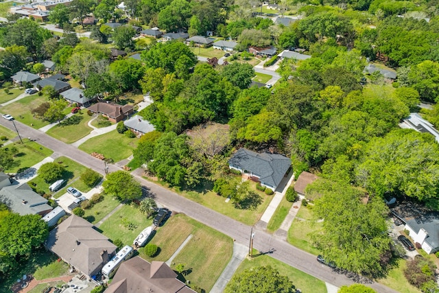 drone / aerial view featuring a residential view