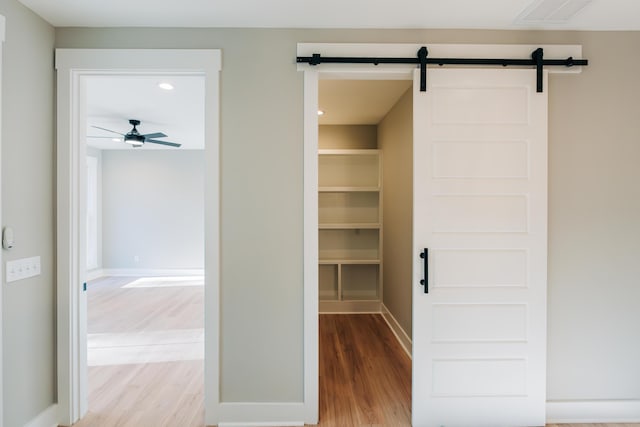 closet with visible vents