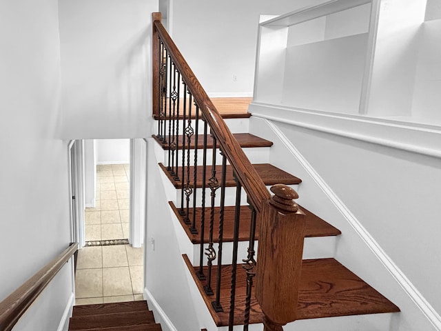 1481 Woodview Ln, Charleston, SC 29412 - stairs with tile patterned floors