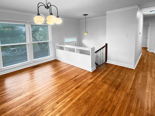 1481 Woodview Ln, Charleston, SC 29412 - empty room with crown molding and wood finished floors