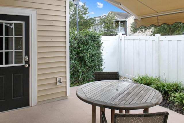 view of patio / terrace