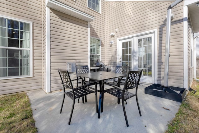 view of patio / terrace featuring outdoor dining area