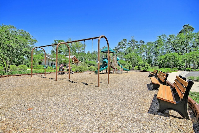 view of community playground