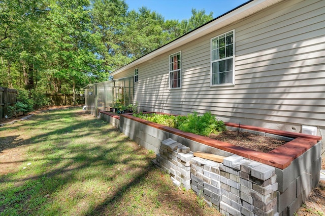 1227 Ocean View Rd, Charleston, SC 29412 - view of yard featuring a greenhouse and an outdoor structure