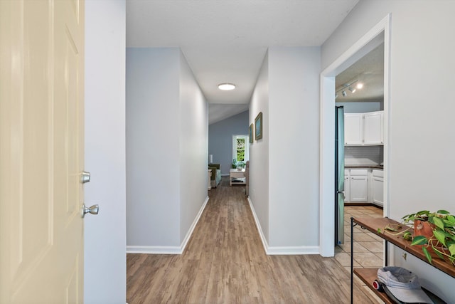 1227 Ocean View Rd, Charleston, SC 29412 - hall with light wood-style flooring and baseboards