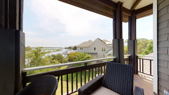 268 Little Oak Island Dr, Folly Beach, SC 29439 - view of balcony