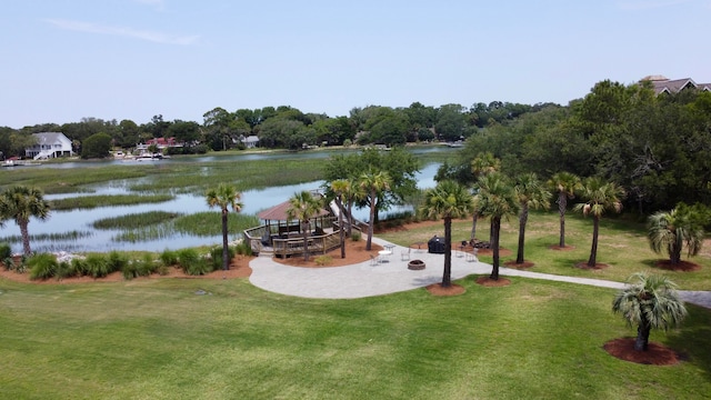 268 Little Oak Island Dr, Folly Beach, SC 29439 - property view of water