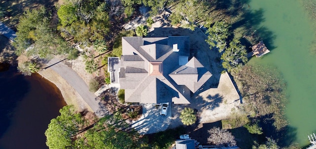 268 Little Oak Island Dr, Folly Beach, SC 29439 - birds eye view of property