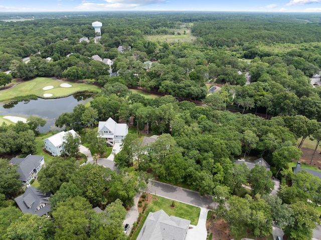 3226 Waverly Ln, Johns Island, SC 29455 - aerial view of residential area featuring a nearby body of water and a local golf course