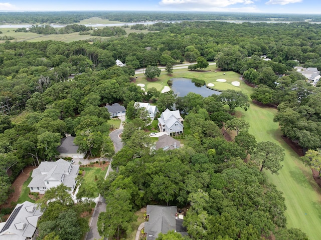 3226 Waverly Ln, Johns Island, SC 29455 - aerial view of residential area featuring a golf course and a large body of water