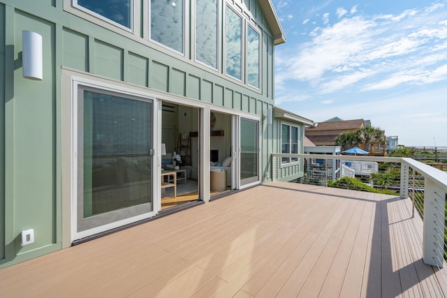 313 E Arctic Ave, Folly Beach, SC 29439 - view of wooden deck