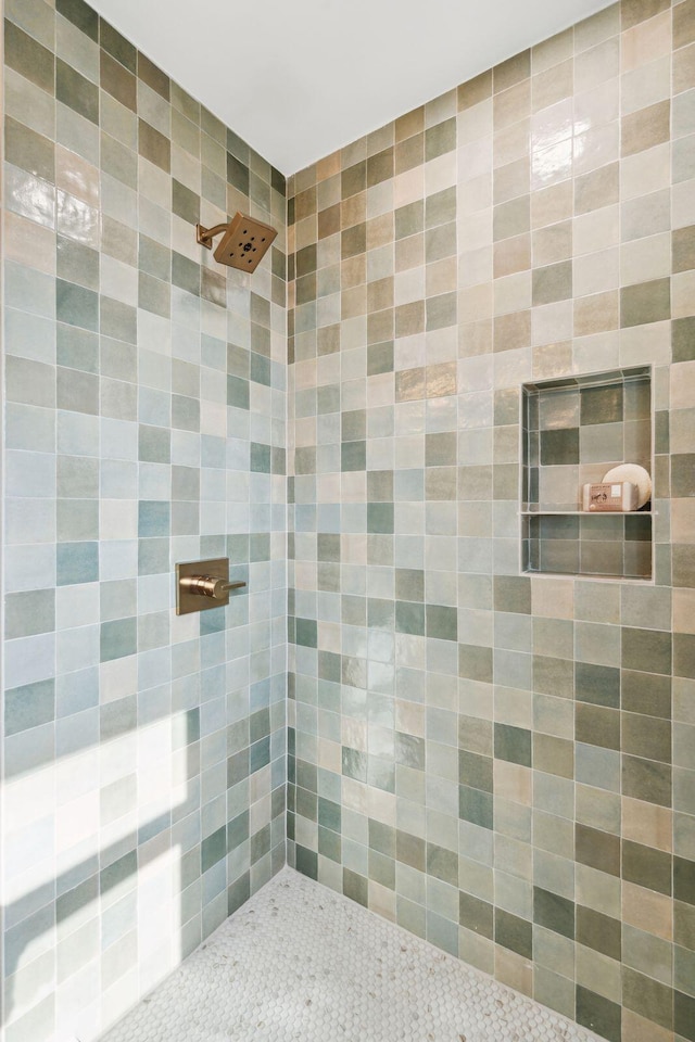 313 E Arctic Ave, Folly Beach, SC 29439 - bathroom with tiled shower